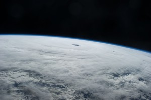 Supertyphoon Vongfong as seen by the crew of the International Space Station on Oct. 9, 2014. (NASA)