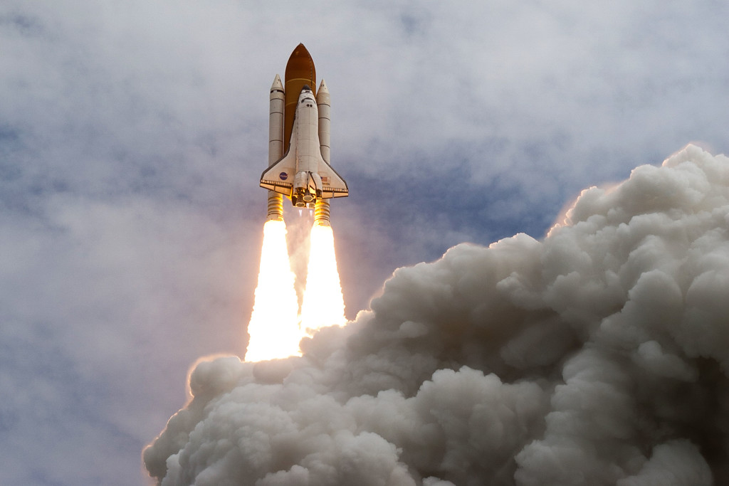 Launch of the STS-135 space shuttle mission in July 2011