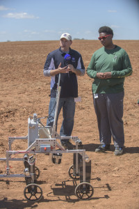 St. Vincent-St. Mary High School rover at 2016 Student Launch.