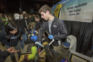 Sylvania Northview High School rocketry team at NASA’s Student Launch competition