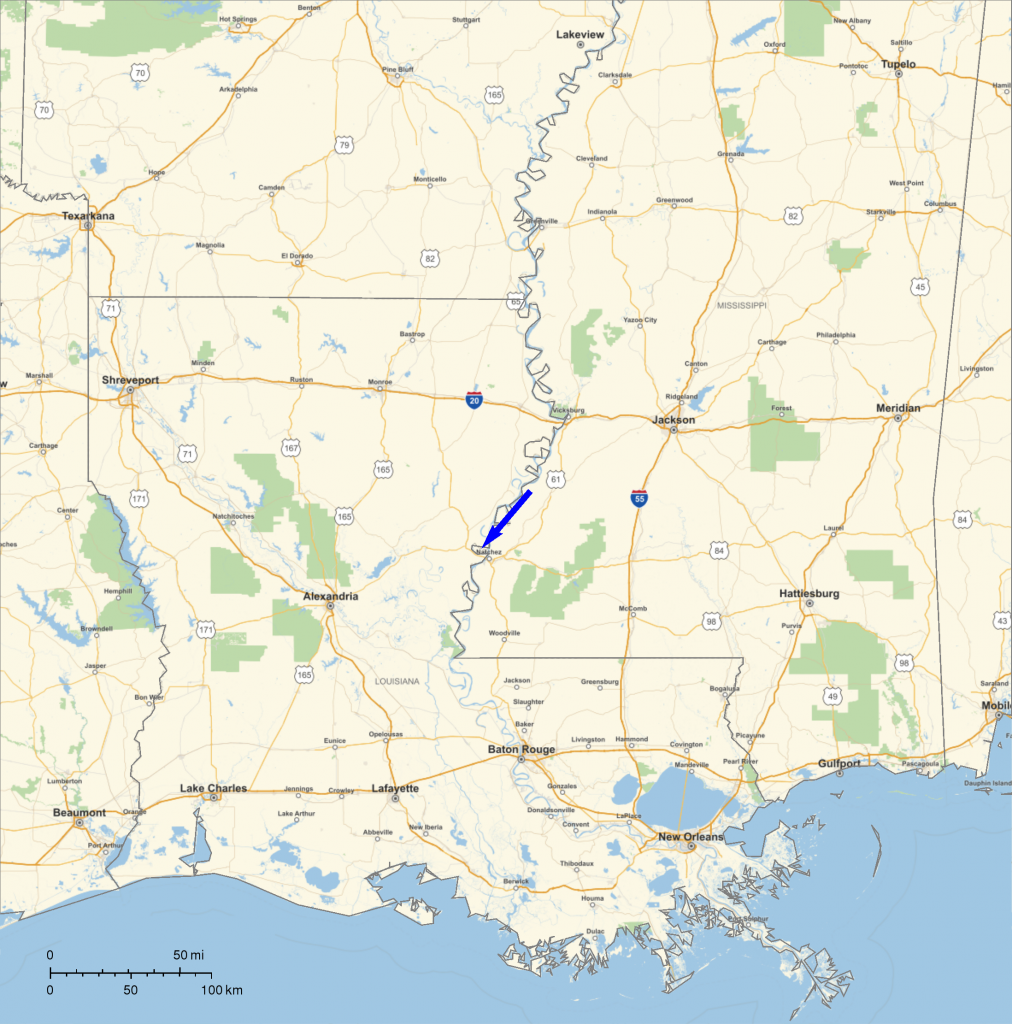 Fireball ground track from eyewitness accounts.