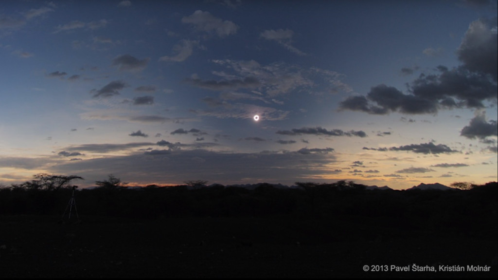 2013 total solar eclipse. Credits: Copyright Pavel Štarha, Kristián Molnár