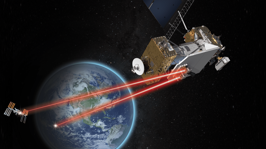 Illustration of NASA’s Laser Communication Relay Demonstration 