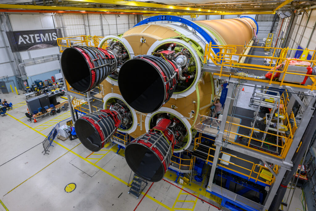 All Engines Added To NASA’s Artemis II Moon Rocket Core Stage – Artemis