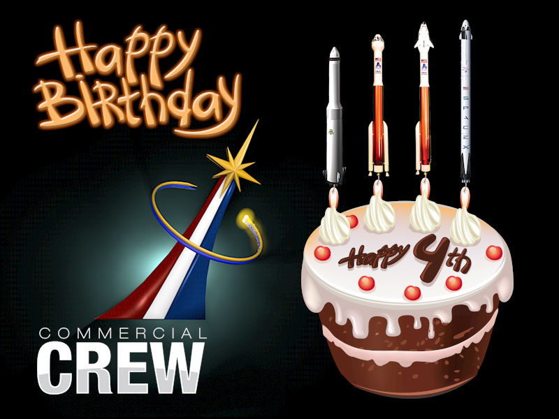 Happy Fourth Birthday to America’s Commercial Crew Program!