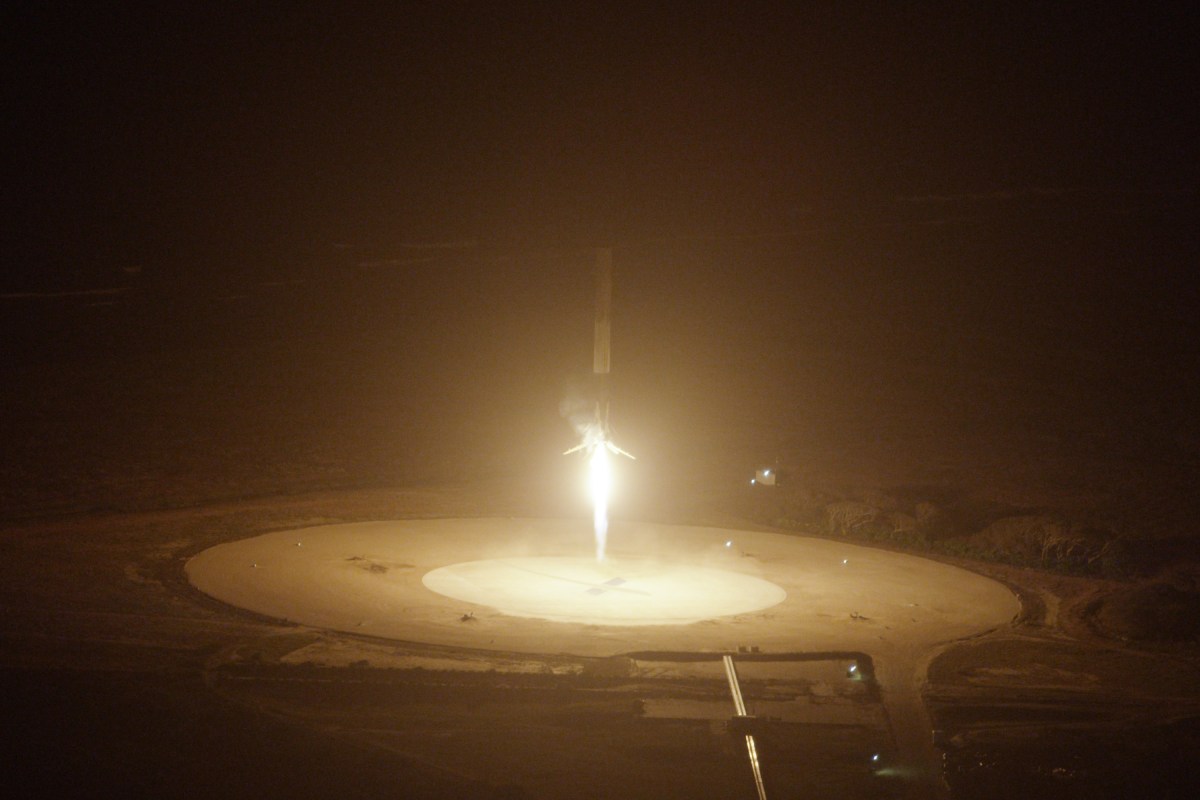 Congratulations to SpaceX on Historic Booster Landing!