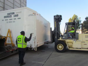 Boeing's CST-100 Structural Test Article Arrival - Boeing's Faci