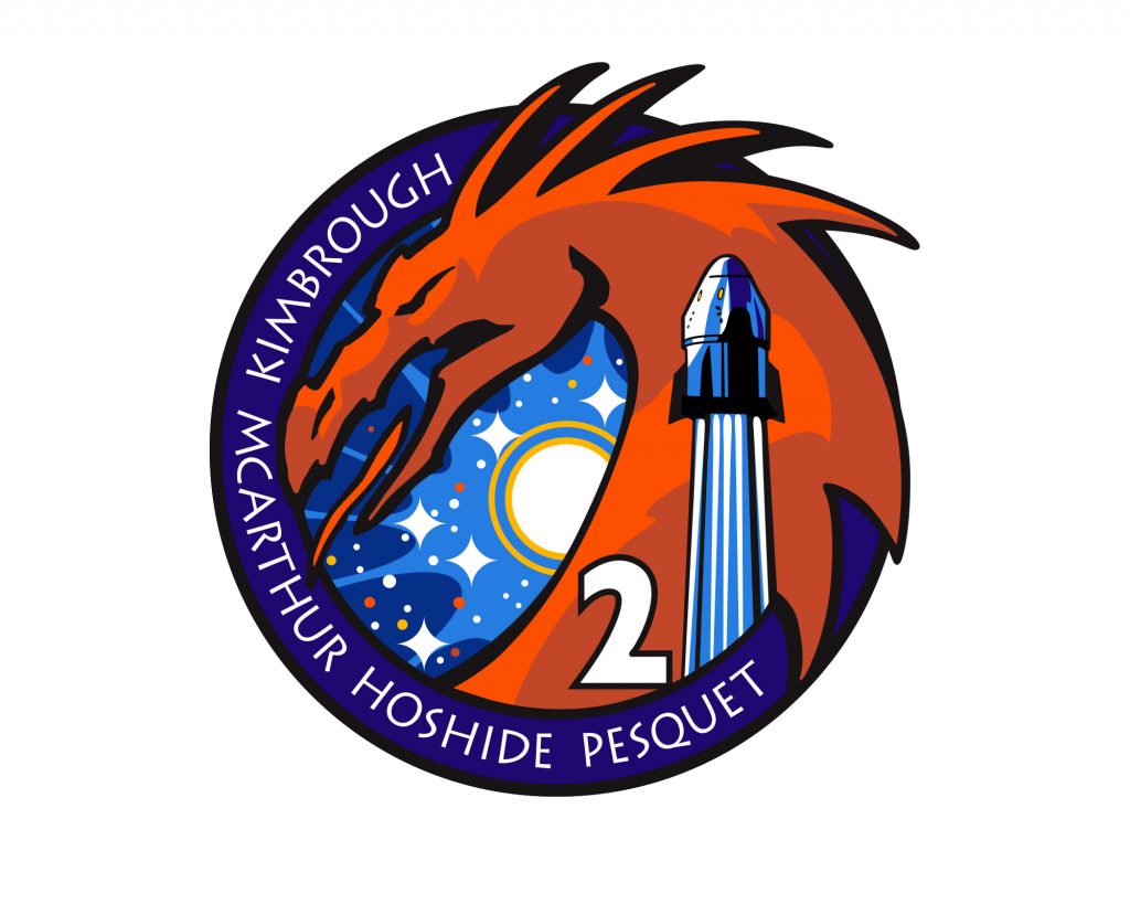 The Crew-2 mission patch. 