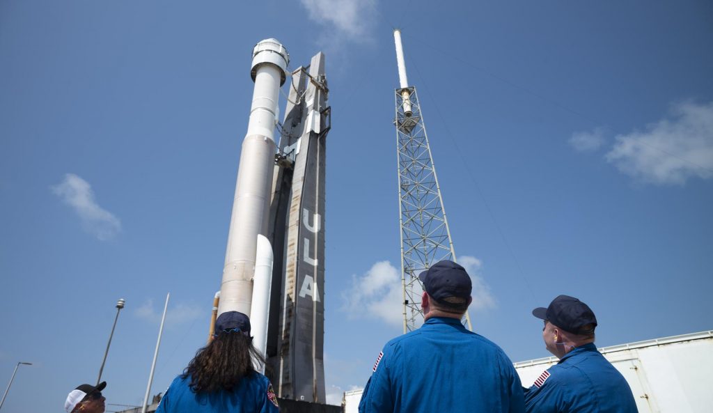 United Launch Alliance Atlas V rocket with Boeing's CST-100 Starliner