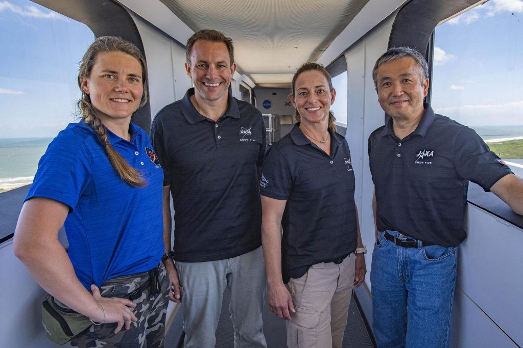 NASA's SpaceX Crew-5 flight crew