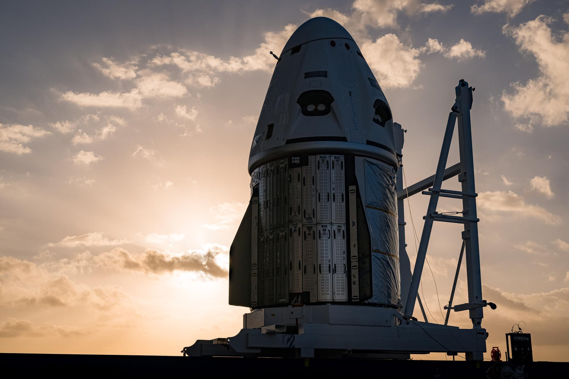 Dragon Endeavour spacecraft for NASA's SpaceX Crew-6 mission