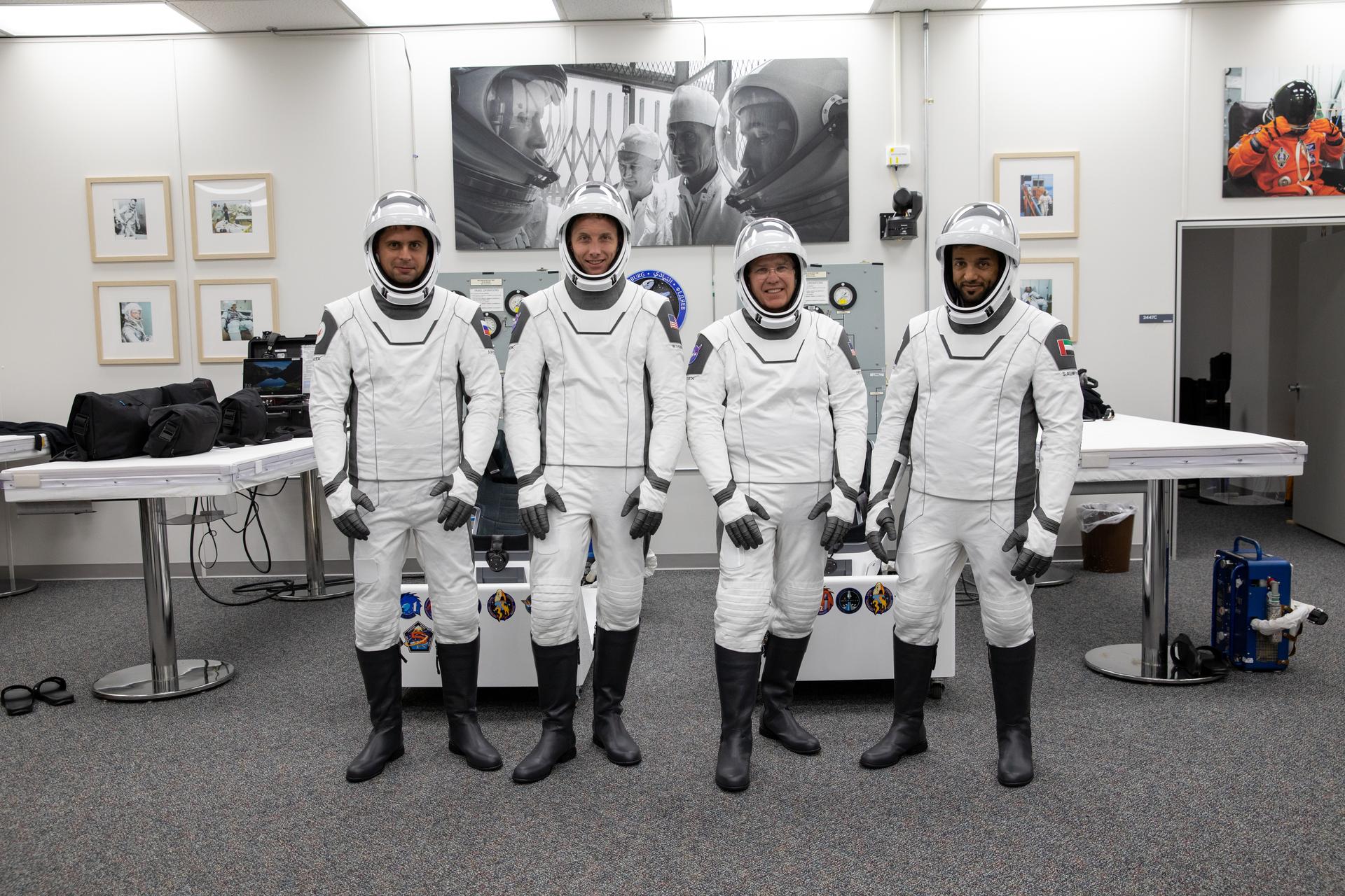 The flight crew of NASA's SpaceX Crew-6 mission