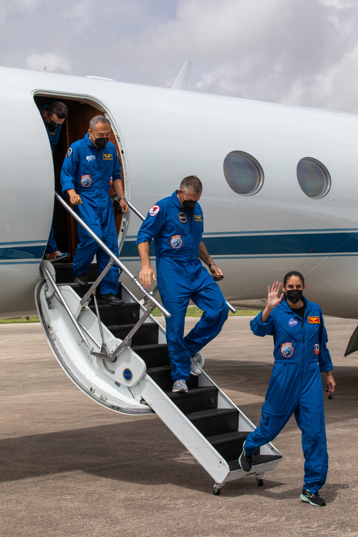 Nasas Spacex Crew 7 Astronauts Touch Down At Florida Spaceport Nasa