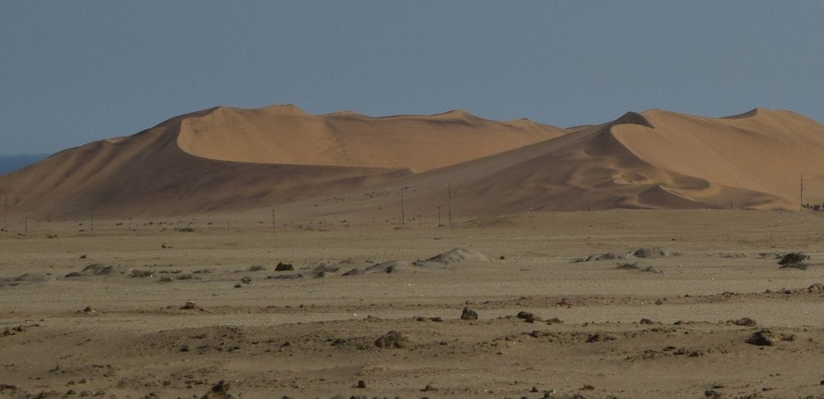 In Namibia: Between Dune and Sky