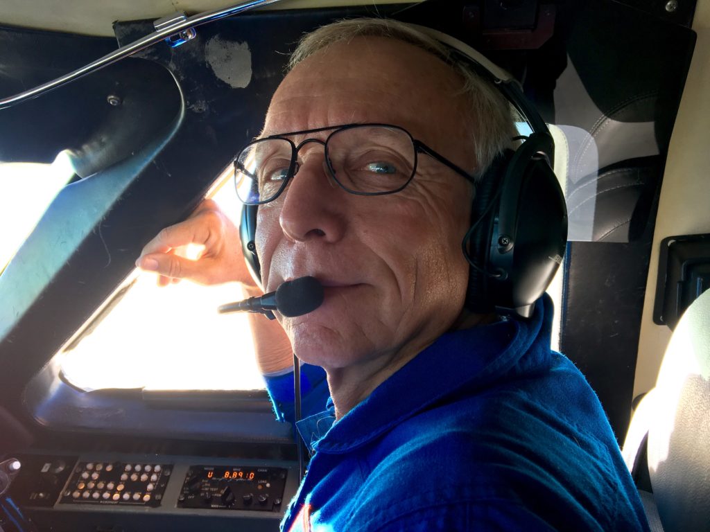 Pilot Bill Ehrenstrom. Credit: NASA/JPL-Caltech 