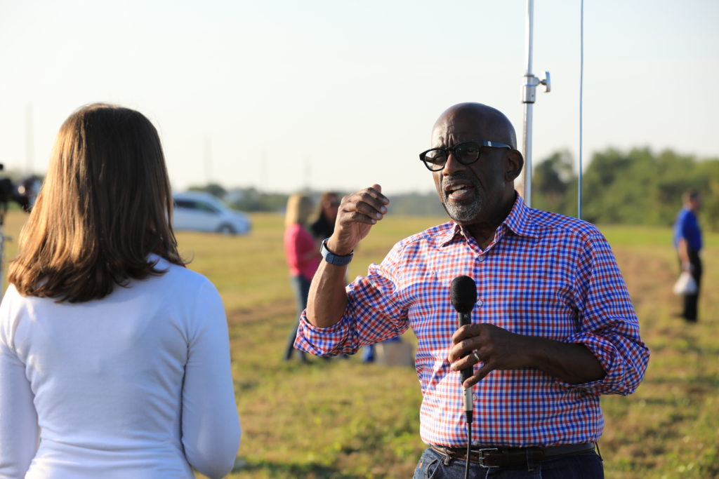 Al Roker Interview with NASA for GOES-R Mission