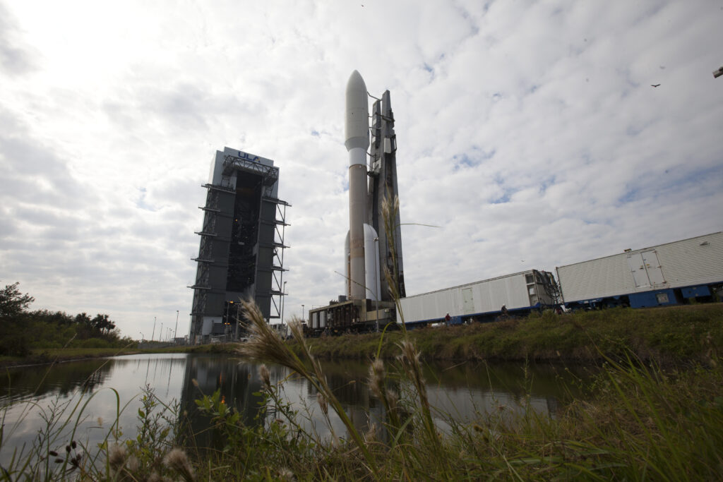 GOES-R Rollout from VIF to Pad 41