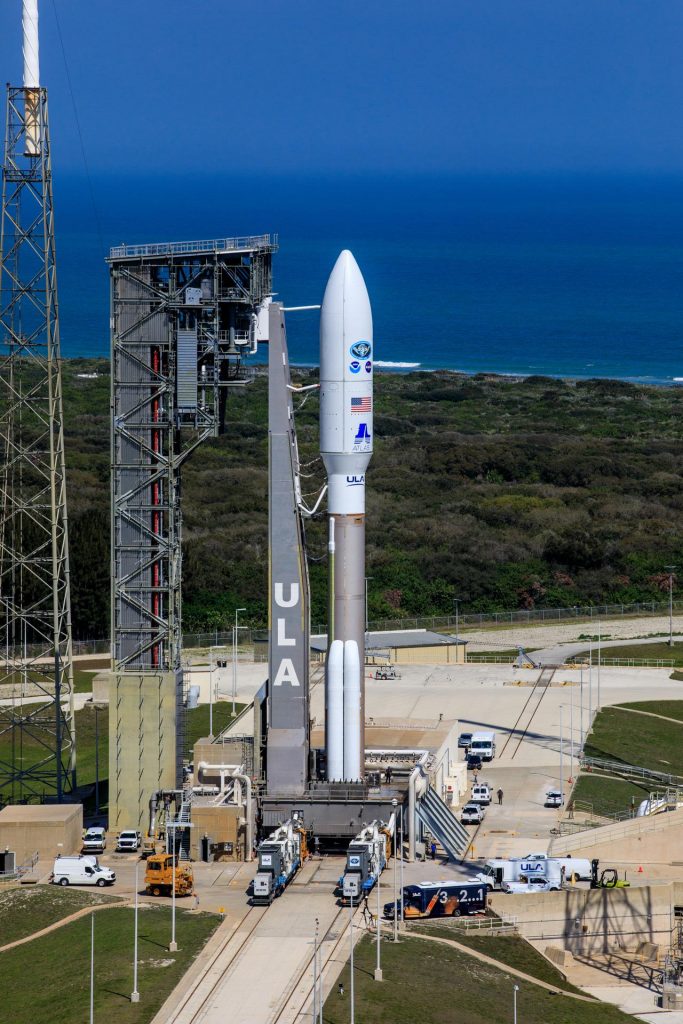 GOES-T rollout to Space Launch Complex 41