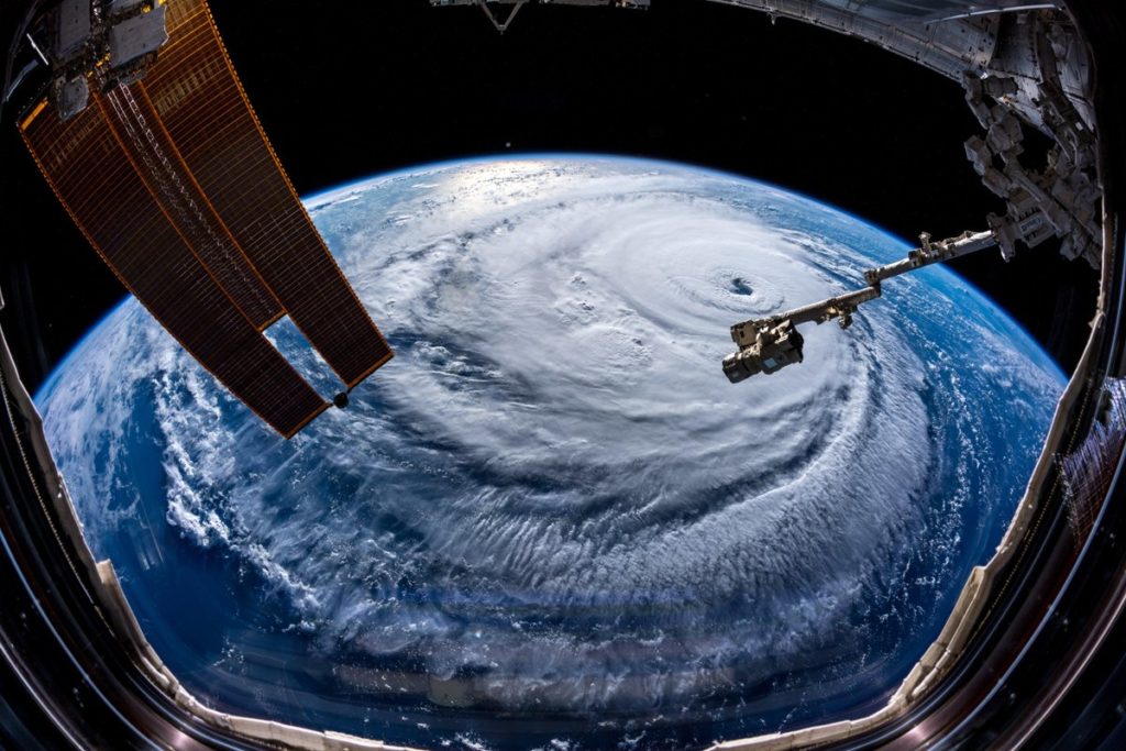 Image from the ISS of Florence