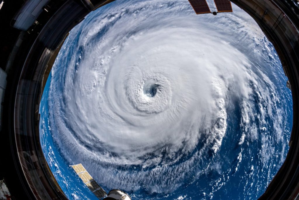 ISS image of Florence