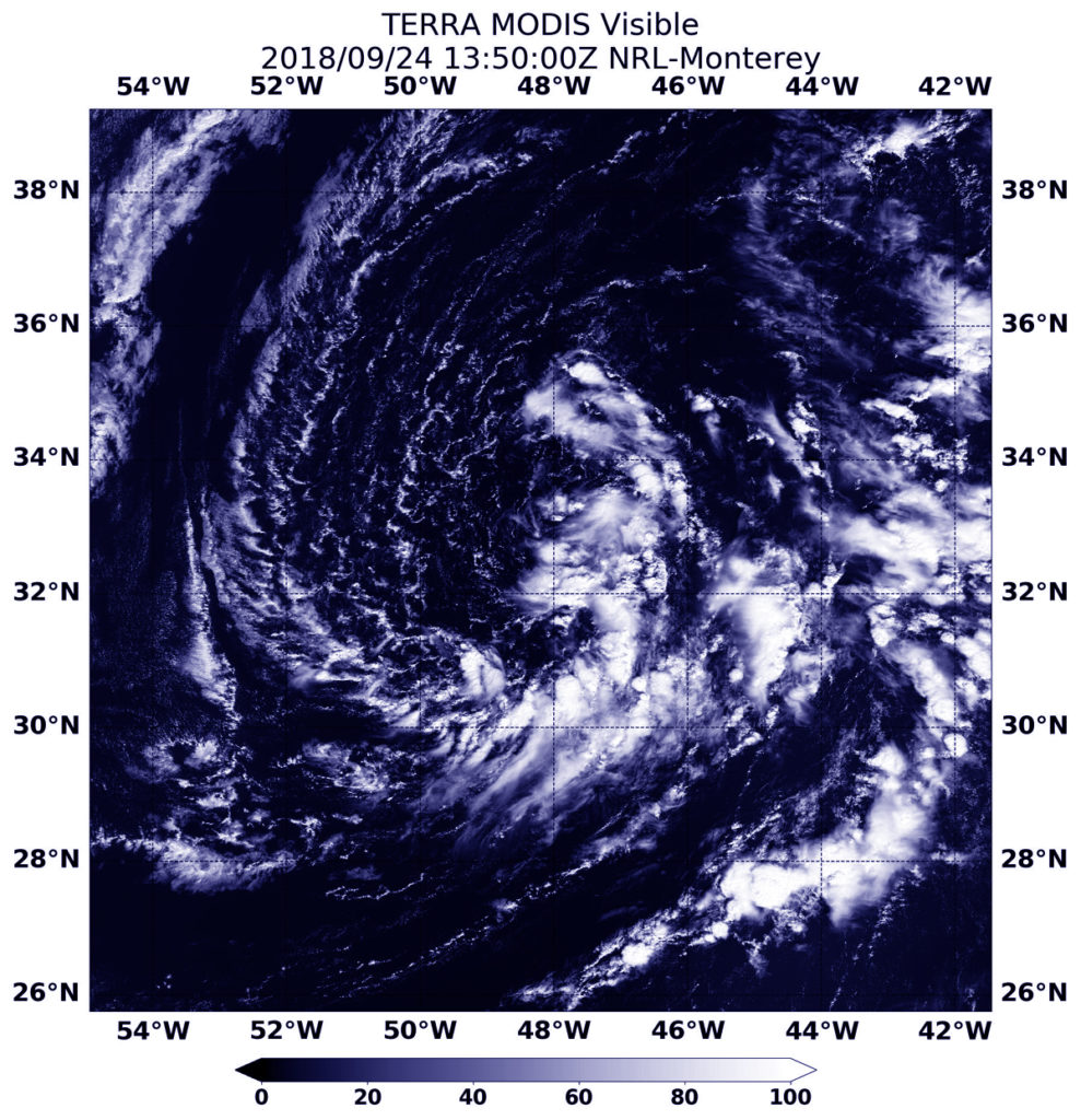 Terra image of Leslie