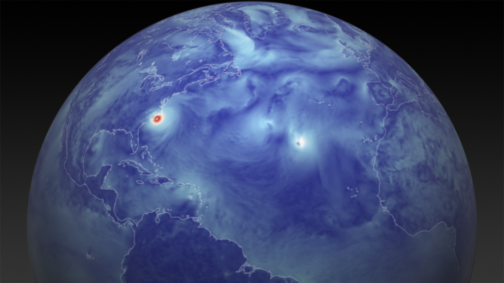 NASA Earth Observatory images by Joshua Stevens, using GEOS data from the Global Modeling and Assimilation Office at NASA GSFC.