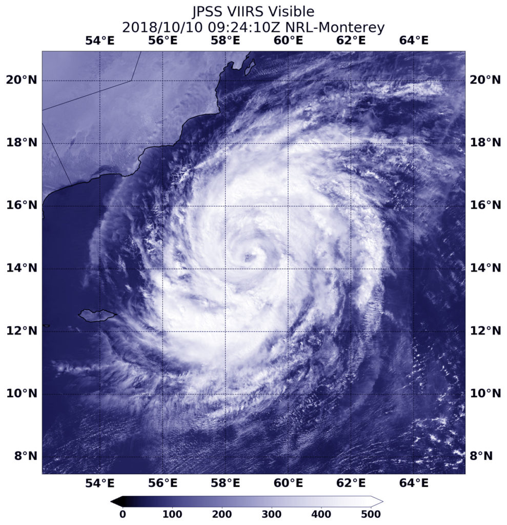 NOAA-20 image of Luban