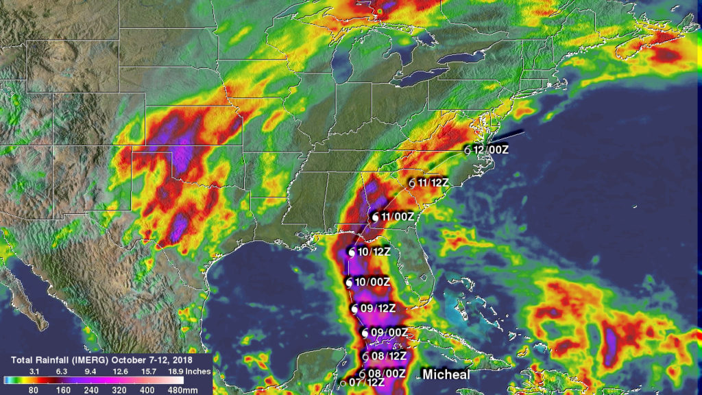 GPM image of Michael