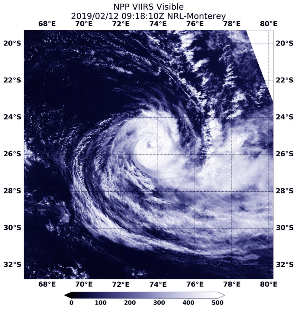 Suomi NPP image of Gelena