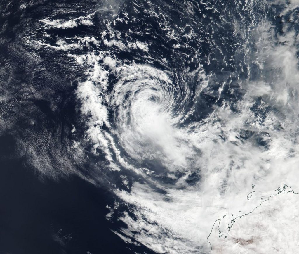 Suomi NPP image of Wallace