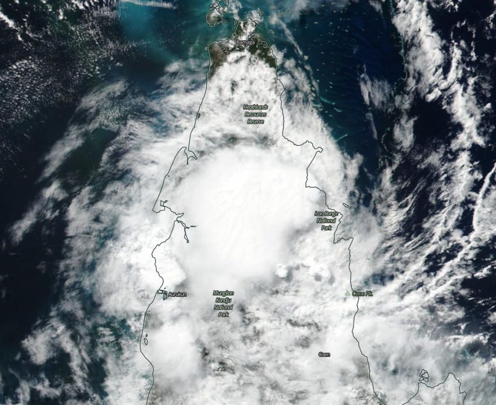 Suomi NPP image of Ann