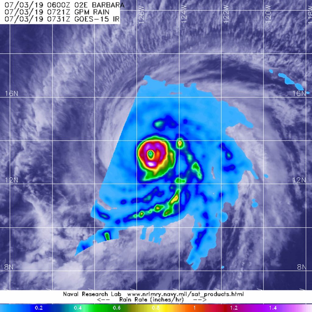 GPM image of  Barbara