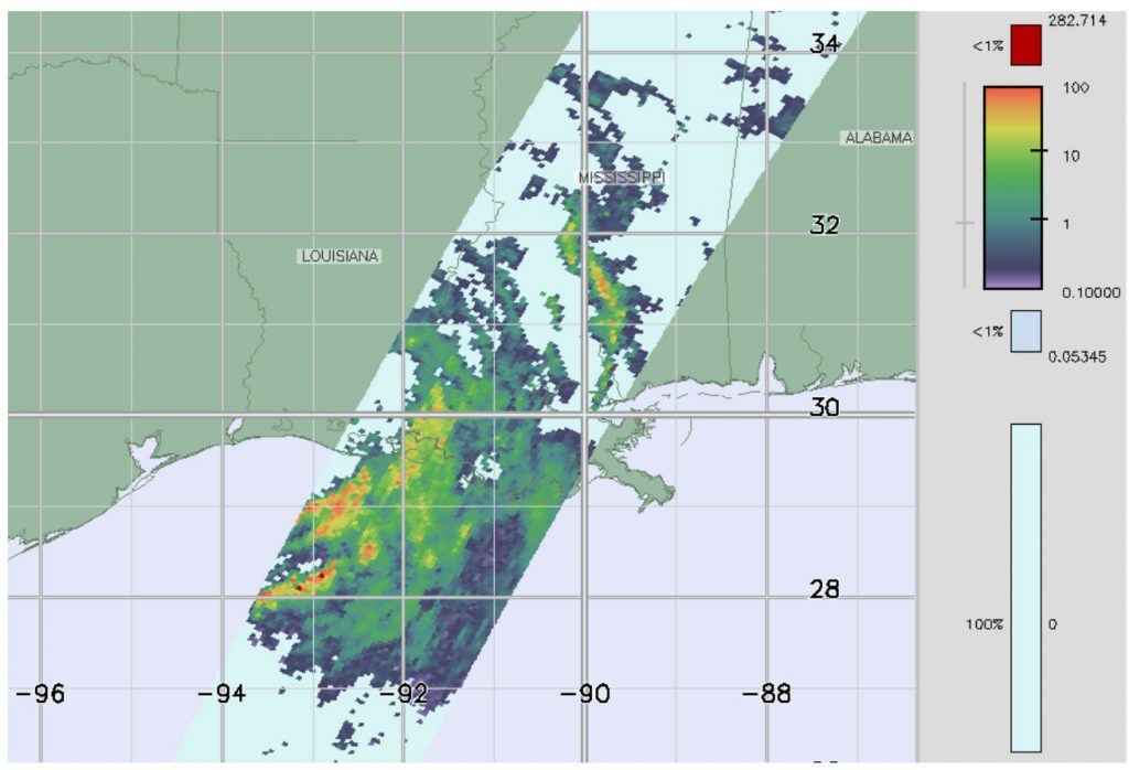 GPM image of Barry