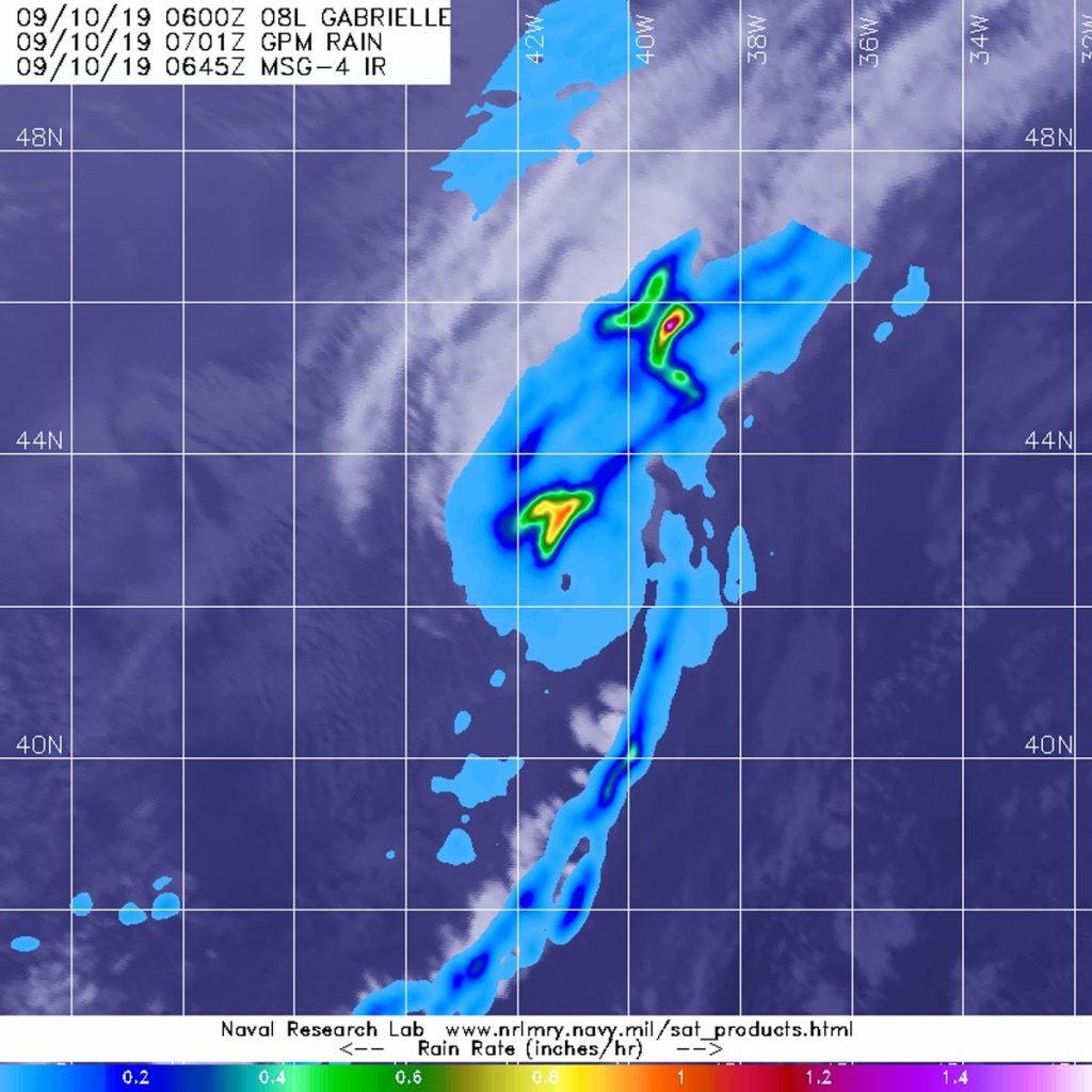 Gabrielle 2019 Hurricane And Typhoon Updates