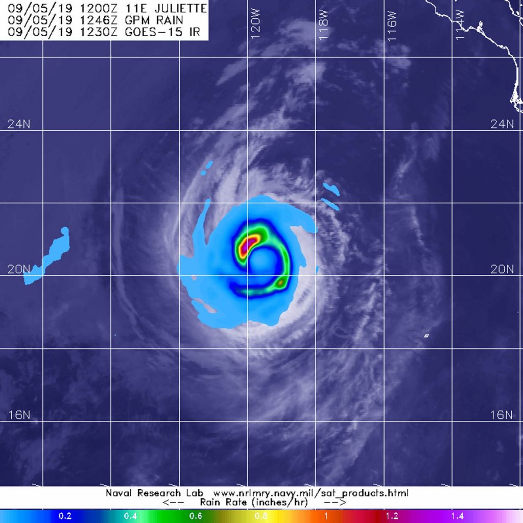 GPM image of Juliette