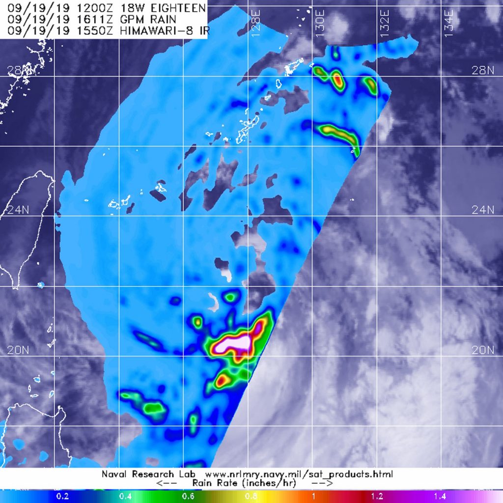 GPM image of Tapah