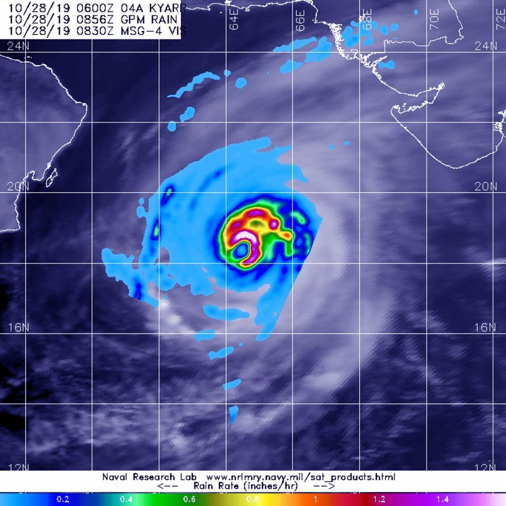 Post Tropical Cyclone Olga 2019