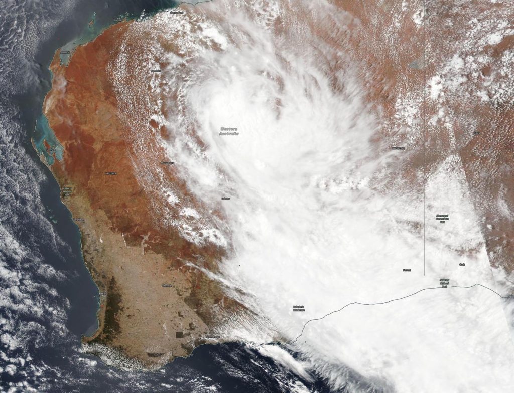 Suomi NPP image of Blake