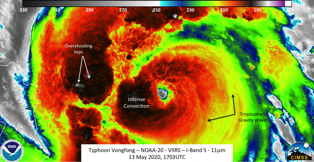 JPSS image of Vongfong