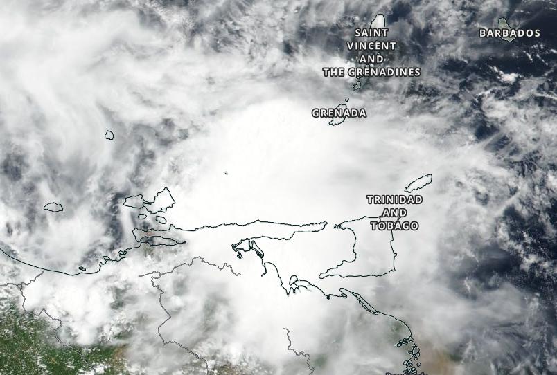 Suomi NPP image of Gonzalo