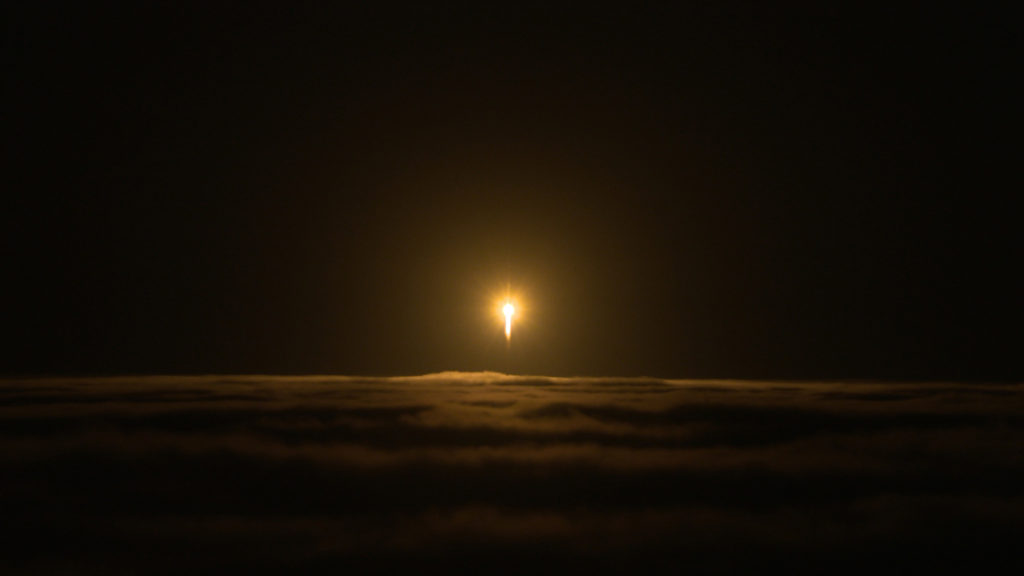 A United Launch Alliance Atlas V rocket lifts off from Space Launch Complex-3 at Vandenberg Air Force Base, California, carrying NASA's Interior Exploration using Seismic Investigations, Geodesy and Heat Transport (InSight) Mars lander. Liftoff was at 4:05 a.m. PDT (7:05 a.m. EDT). 