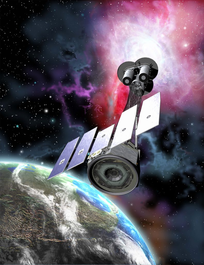 Artist rendition of NASA's IXPE