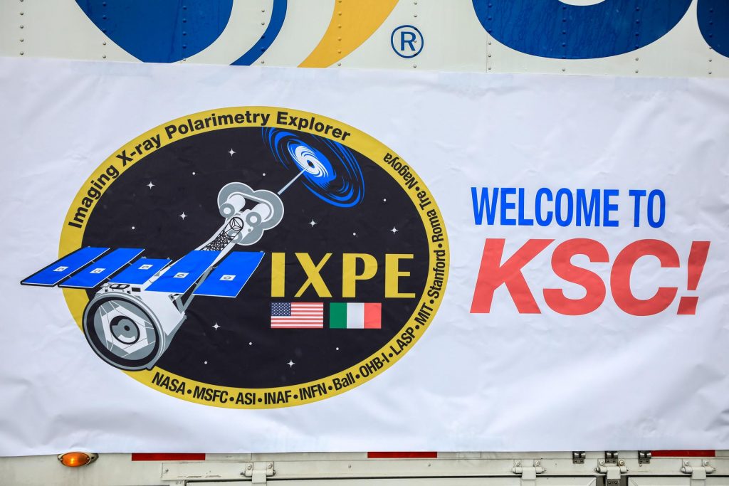 IXPE spacecraft arrives at Kennedy Space Center