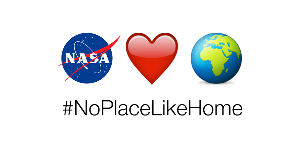 Earth Day Hashtag NoPlaceLikeHome