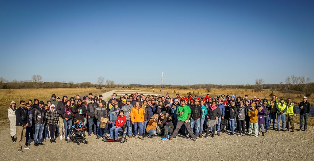 Fifteen student teams gathered in the cold in Kansasville, Wisconsin to compete in the high-powered rocket competition on April 26, 2019.