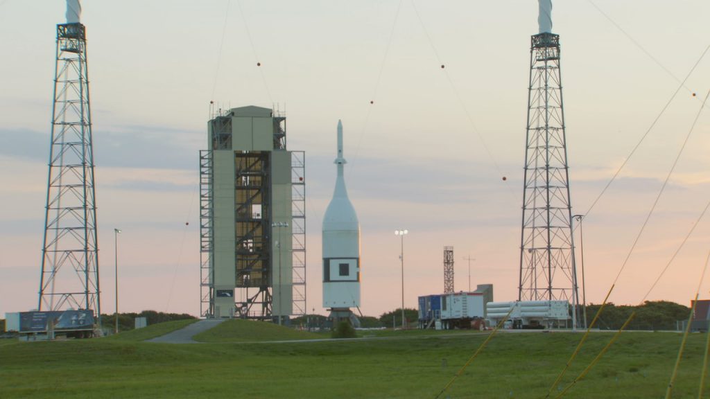 Ascent Abort-2 will verify Orion’s abort system can pull the crew module away from an emergency during its ascent to space. Photo credit: NASA