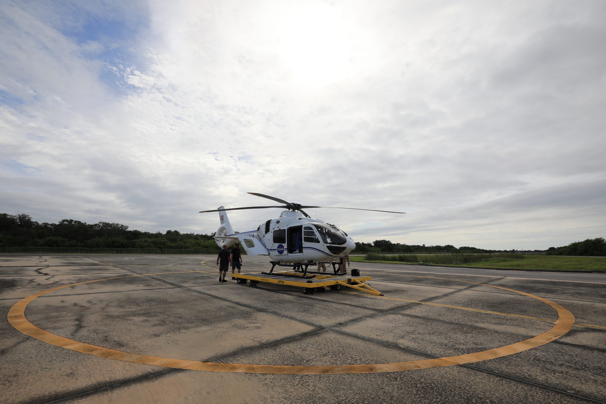 kennedy space center helicopter tour