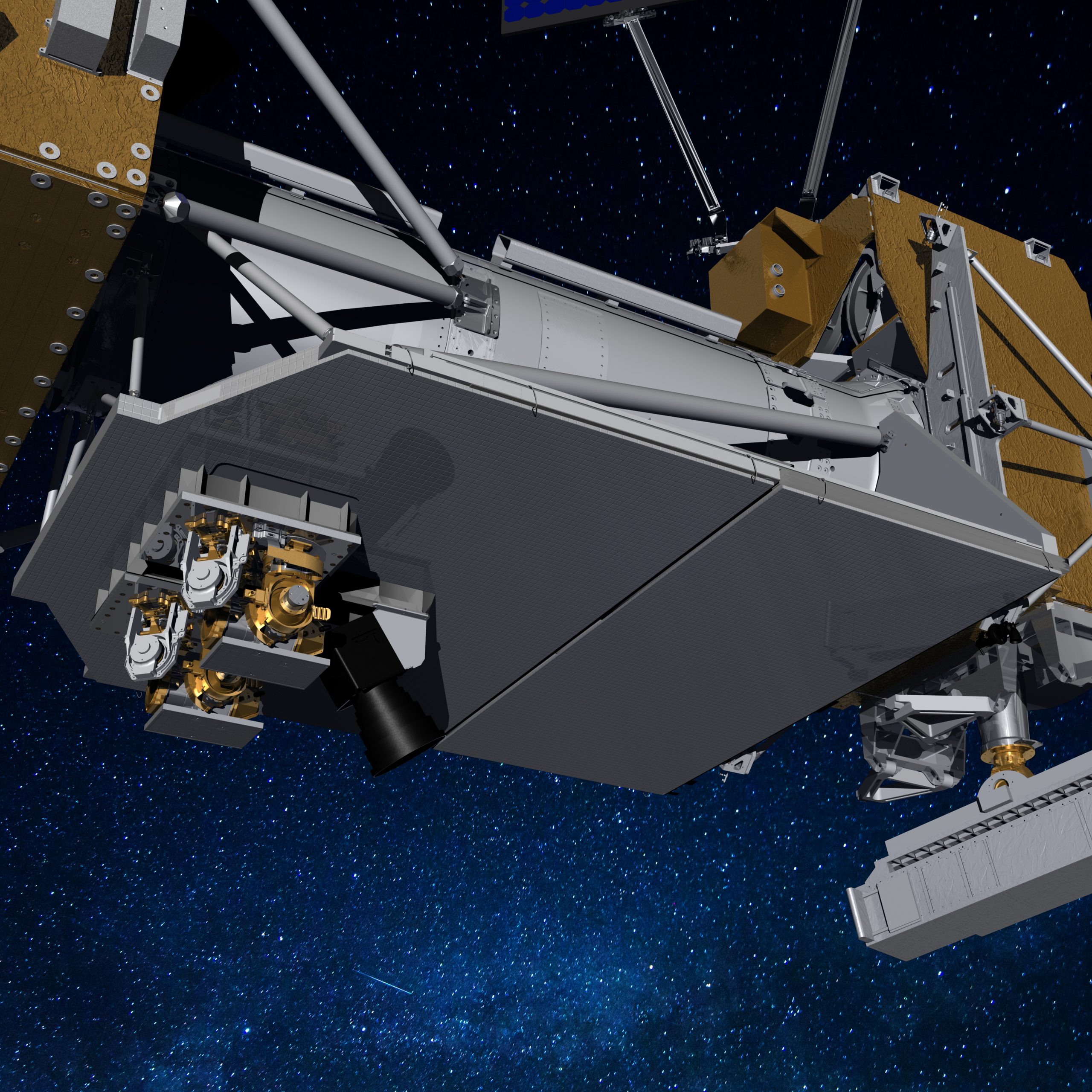 Rendering of LCRD Spacecraft