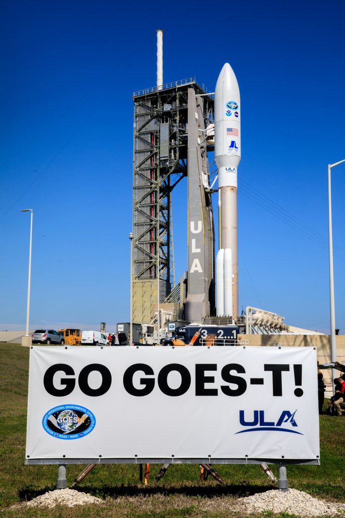 GOES-T rollout to pad