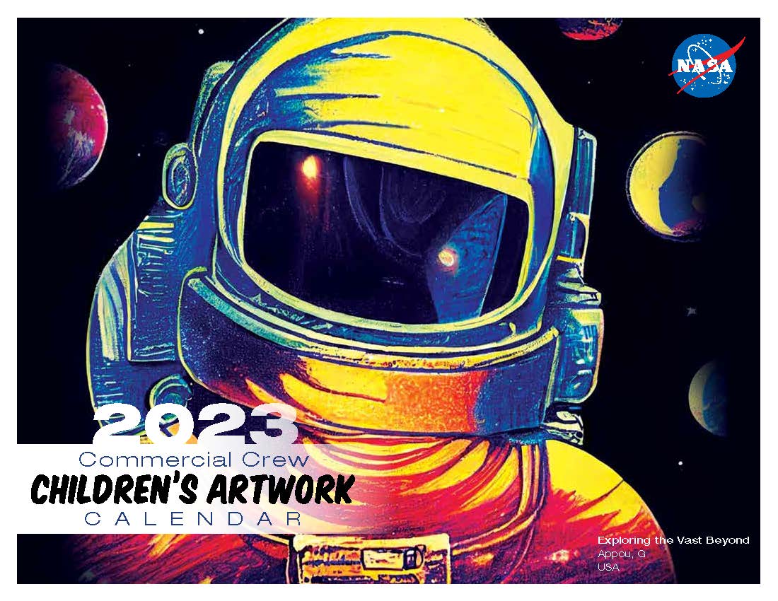 Cover of 2023 CCP Children's Artwork Calendar